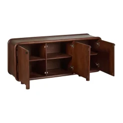 Dressoirs< Dressoir Boogie Donkerbruin - 90x120x43 cm