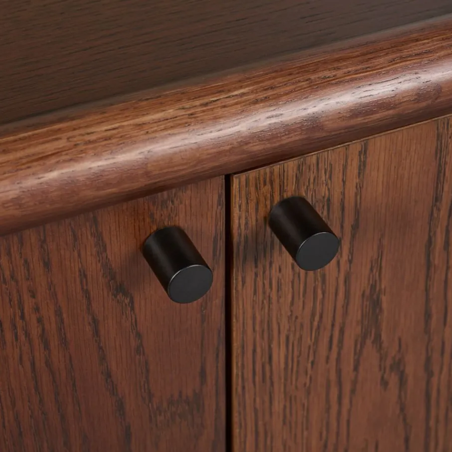 Dressoirs< Dressoir Boogie Donkerbruin - 90x120x43 cm