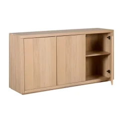 Dressoirs< Dressoir Chester Naturel - 155x80x40 cm