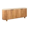 Dressoirs< Dressoir Doble Naturel - 200x70x45 cm