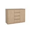 Opbergkasten< Dressoir Luna Eiken - 121x91x50 cm