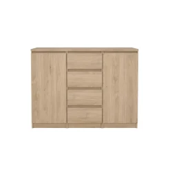 Opbergkasten< Dressoir Luna Eiken - 121x91x50 cm