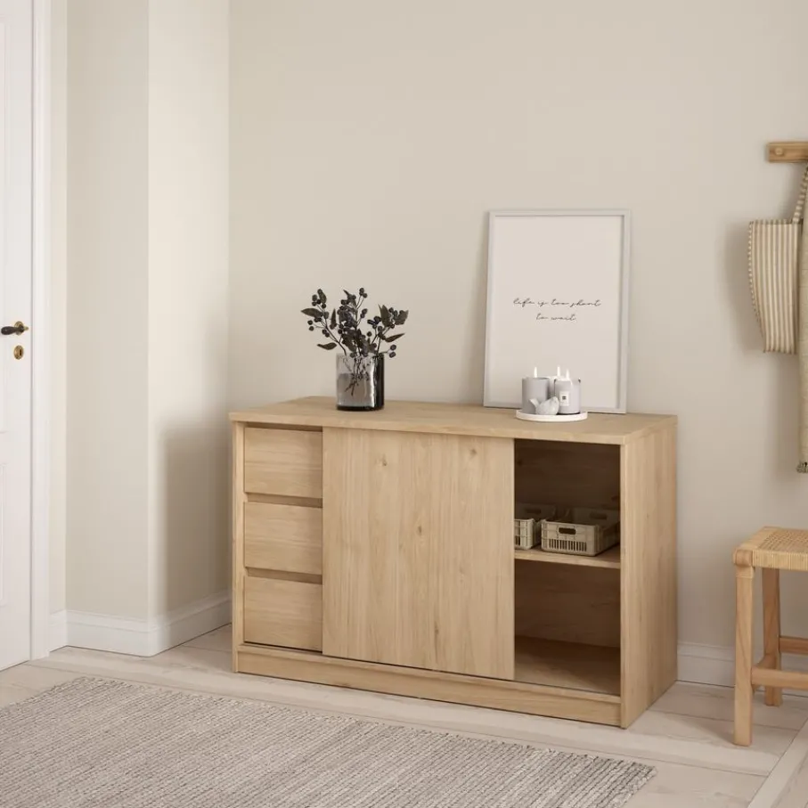 Opbergkasten< Dressoir Luna Eiken - 119x76x50 cm
