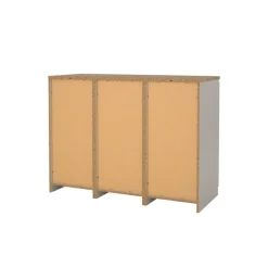 Opbergkasten< Dressoir Luna Taupe / Eiken - 121x91x50 cm
