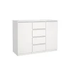Opbergkasten< Dressoir Luna Wit - 121x91x50 cm