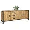 Dressoirs< Dressoir Tilburg Naturel - 212x80x45 cm