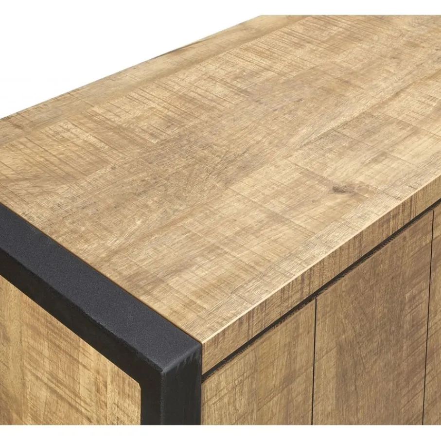 Dressoirs< Dressoir Tilburg Naturel - 212x80x45 cm