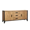Dressoirs< Dressoir Tilburg Naturel - 180x80x45 cm