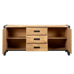 Dressoirs< Dressoir Tilburg Naturel - 180x80x45 cm