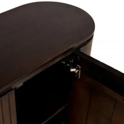 Dressoirs< Dressoir Viktor Donkerbruin - 180x80x40 cm