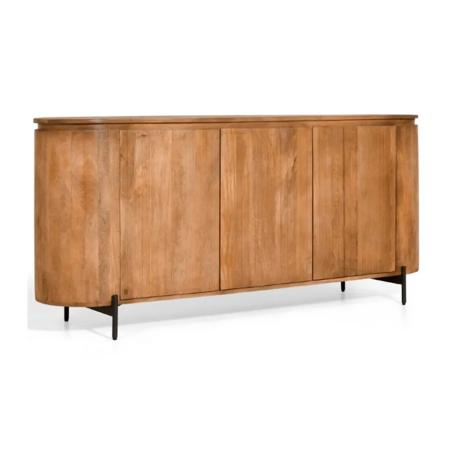 Dressoirs< Dressoir Viktor Lichtbruin - 180x80x40 cm