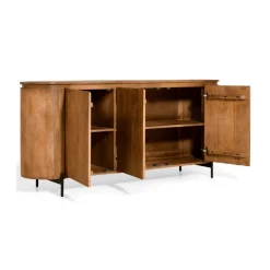 Dressoirs< Dressoir Viktor Lichtbruin - 180x80x40 cm