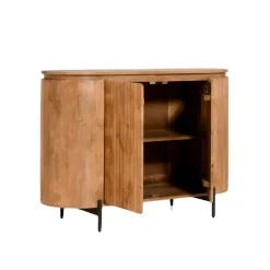 Dressoirs< Dressoir Viktor Lichtbruin - 115x80x40 cm