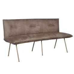 Eetkamerbanken< Eetkamerbank Trondheim Taupe - 180 cm