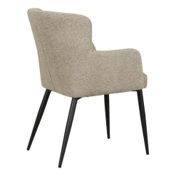 Eetkamerstoelen< Eetkamerstoel Alba Beige