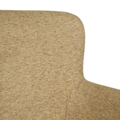 Eetkamerstoelen< Eetkamerstoel Alba Mosterdgeel