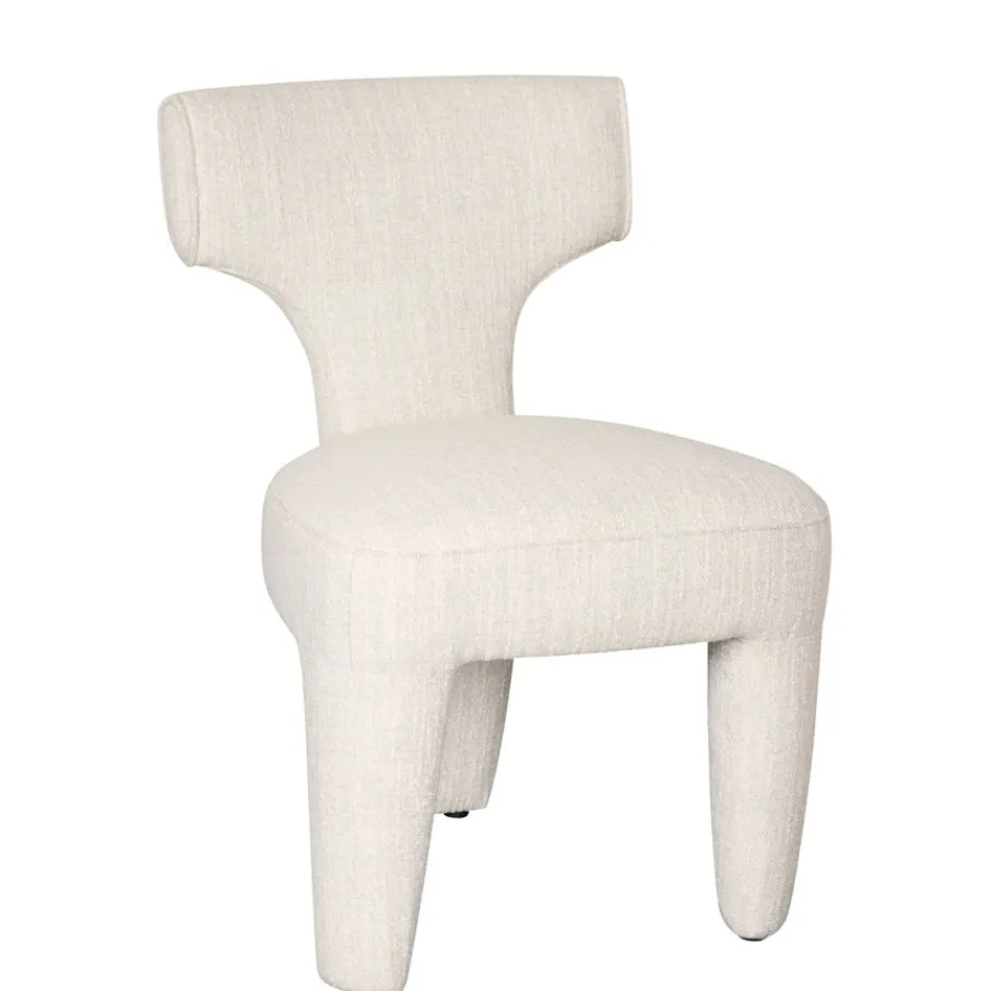 Eetkamerstoelen< Eetkamerstoel Alby Crème
