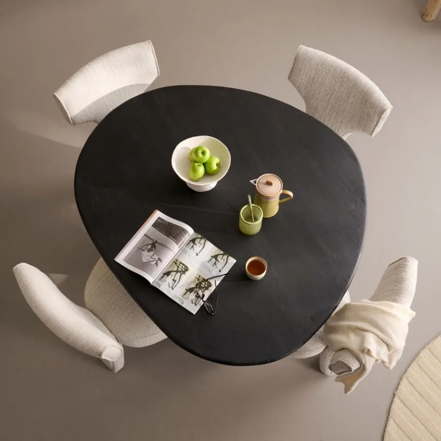 Eetkamerstoelen< Eetkamerstoel Alby Crème