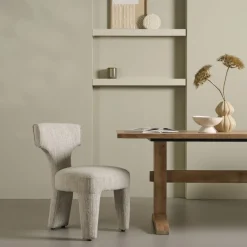 Eetkamerstoelen< Eetkamerstoel Alby Zand