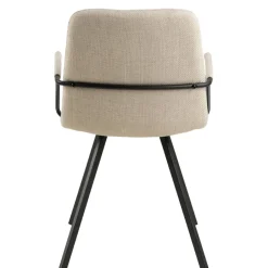 Eetkamerstoelen< Eetkamerstoel Asta Beige