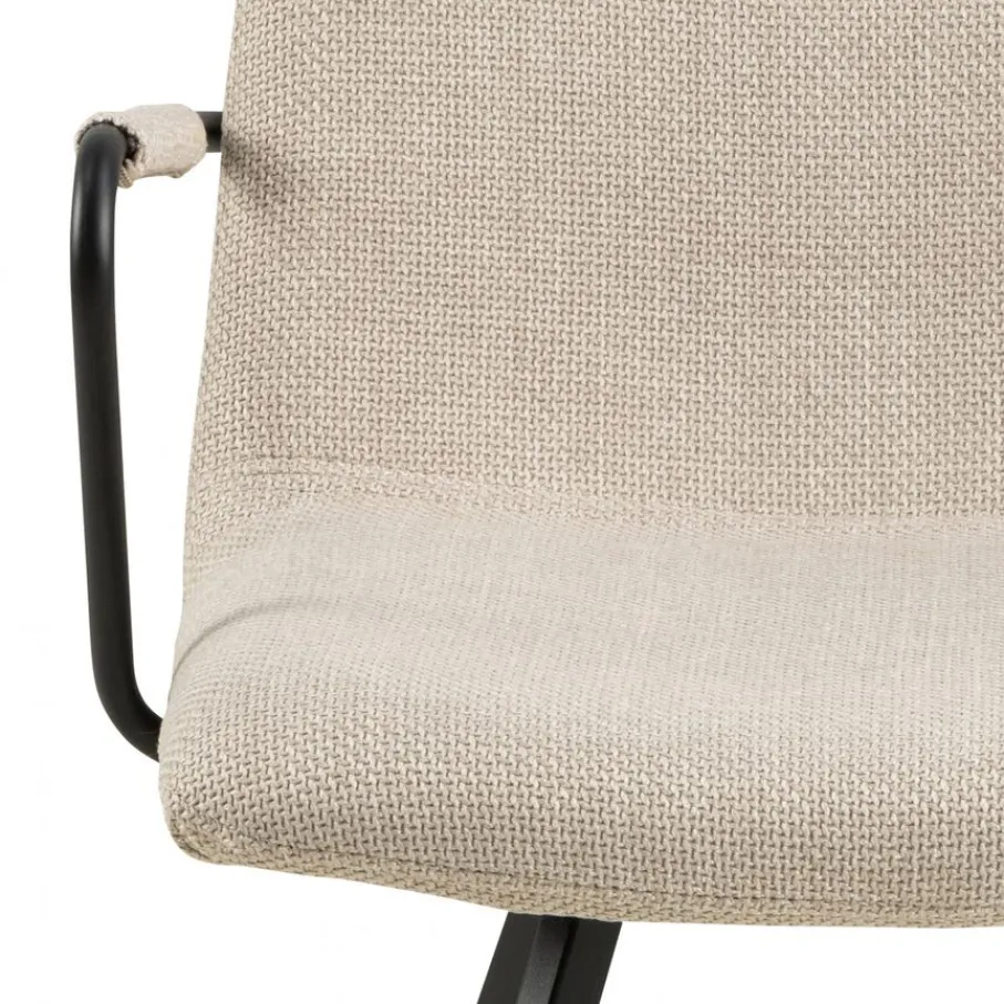 Eetkamerstoelen< Eetkamerstoel Asta Beige