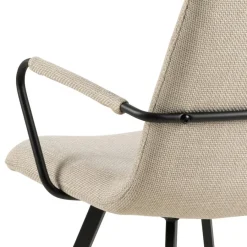 Eetkamerstoelen< Eetkamerstoel Asta Beige