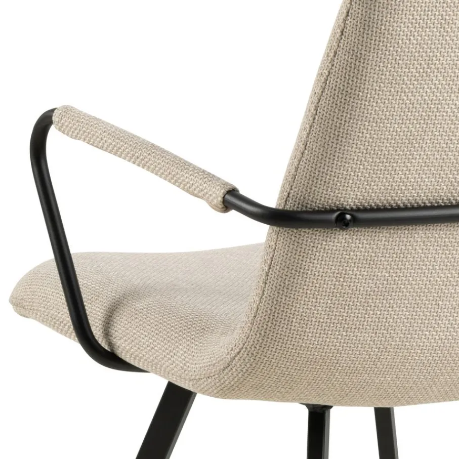Eetkamerstoelen< Eetkamerstoel Asta Beige