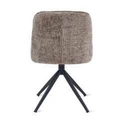 Eetkamerstoelen< Eetkamerstoel Berend Taupe