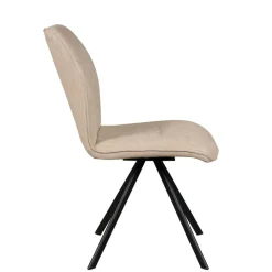 Eetkamerstoelen< Eetkamerstoel Bjorna Beige