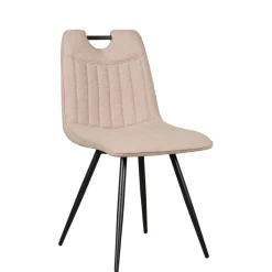 Eetkamerstoelen< Eetkamerstoel Bree Beige