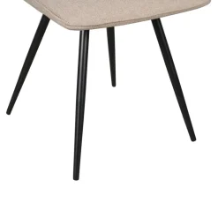 Eetkamerstoelen< Eetkamerstoel Bree Beige