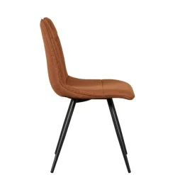 Eetkamerstoelen< Eetkamerstoel Bree Bruin