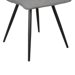 Eetkamerstoelen< Eetkamerstoel Bree Grijs