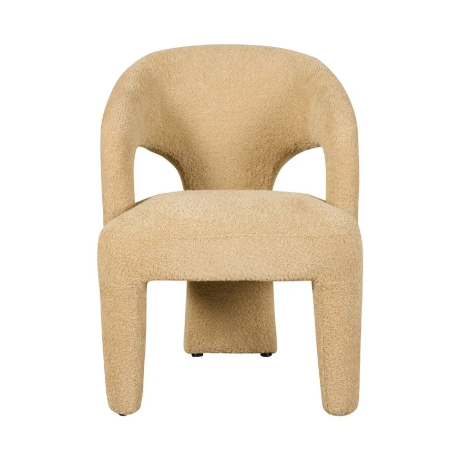 Eetkamerstoelen< Eetkamerstoel Brock Beige