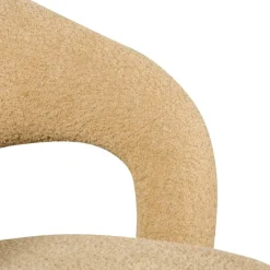 Eetkamerstoelen< Eetkamerstoel Brock Beige