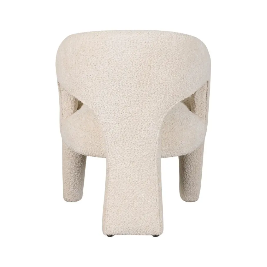 Eetkamerstoelen< Eetkamerstoel Brock Crème