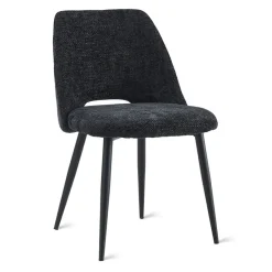 Eetkamerstoelen< Eetkamerstoel Brogan Antraciet