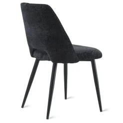 Eetkamerstoelen< Eetkamerstoel Brogan Antraciet