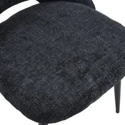 Eetkamerstoelen< Eetkamerstoel Brogan Antraciet