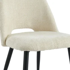 Eetkamerstoelen< Eetkamerstoel Brogan Beige