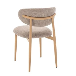 Eetkamerstoelen< Eetkamerstoel Cleo Beige