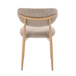Eetkamerstoelen< Eetkamerstoel Cleo Beige