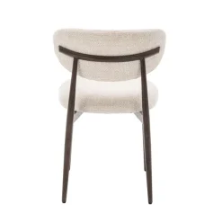 Eetkamerstoelen< Eetkamerstoel Cleo Lichtbeige