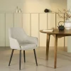 Eetkamerstoelen< Eetkamerstoel Dinant Taupe