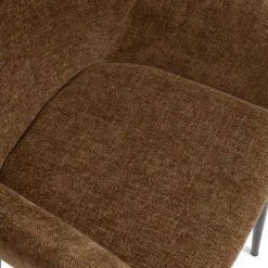 Eetkamerstoelen< Eetkamerstoel Emma Bruin