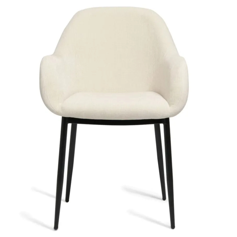 Eetkamerstoelen< Eetkamerstoel Emma Crème