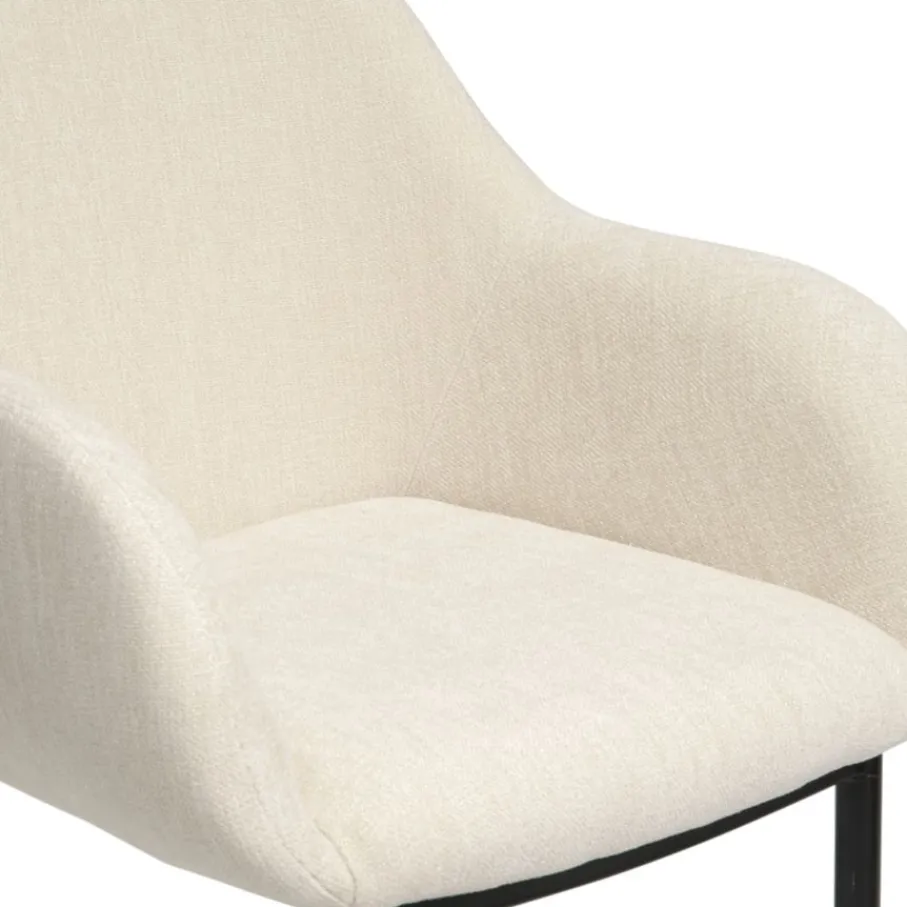 Eetkamerstoelen< Eetkamerstoel Emma Crème