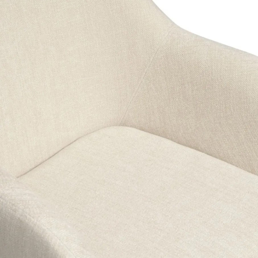 Eetkamerstoelen< Eetkamerstoel Emma Crème