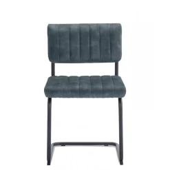 Eetkamerstoelen< Eetkamerstoel Epse Blauw