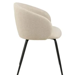 Eetkamerstoelen< Eetkamerstoel Frode Beige